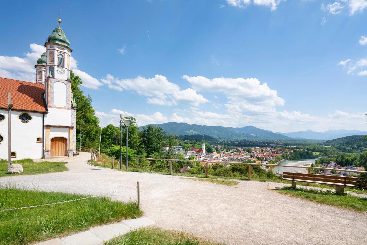 Ferienwohnung Schwaiger Almblick Bad Tolz Bagian luar foto